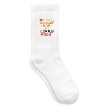 Cooles Mama Shirt – Lustiges Muttertagsgeschenk - Tennissocken - Weiß - Rechts