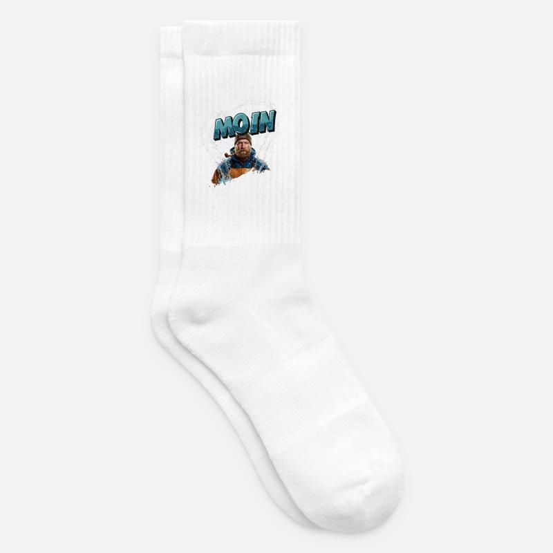 Moin Matrose - Tennissocken - Weiß