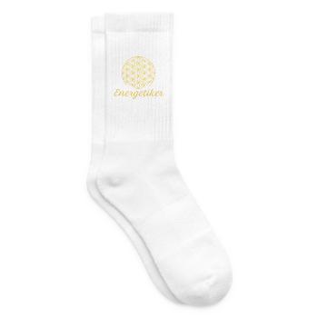Blume des Lebens - Energetik - Tennissocken - Weiß - Rechts