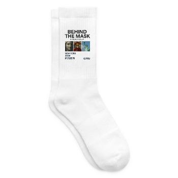 Hinter der Maske: New York 2028 - Tennissocken - Weiß - Rechts