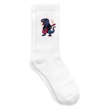 Rock Dino - Tennissocken - Weiß - Rechts