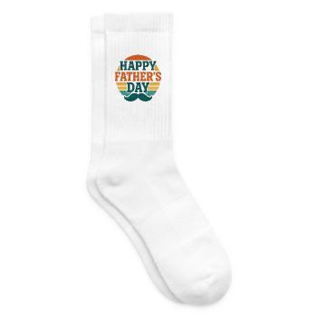 Vatertag - Tennissocken - Weiß - Rechts