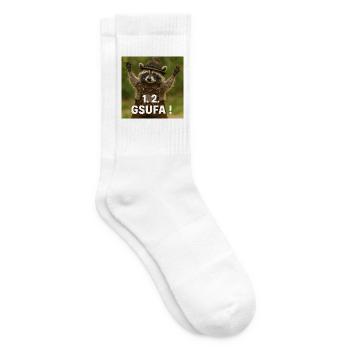 Roschd-n_im_Sepplhut_und_Lederhosen - Tennissocken - Weiß - Rechts