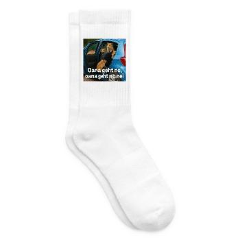 Hamsterabenteuer_im_blauen_Auto - Tennissocken - Weiß - Rechts