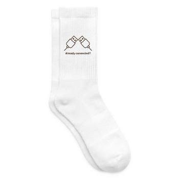 Already connected - Tennissocken - Weiß - Rechts