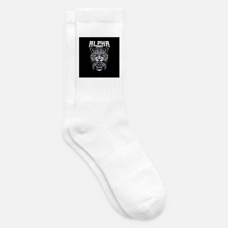 Alpha Gamer Jaguar - Tennissocken - Weiß