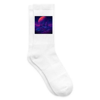 RockyZoo62 - Tennis socks - white - Right