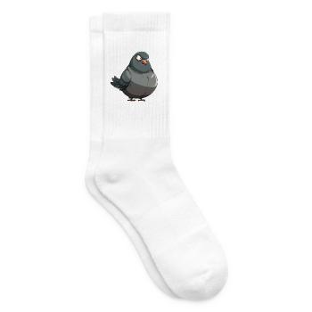 Grim Dove - Chaussettes de tennis - blanc - Droite