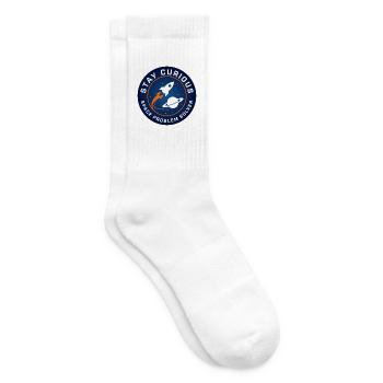 Bleib Neugierig: Raumabenteuer - Tennissocken - Weiß - Rechts