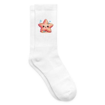 Starfish - Tennis socks - white - Right
