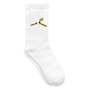 Congo - Passation de Flamme Zaïre - Chaussettes de tennis - blanc - Droite