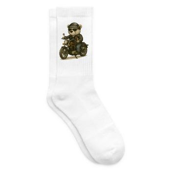 Lord Petzi Chopperfahrer - Tennissocken - Weiß - Rechts