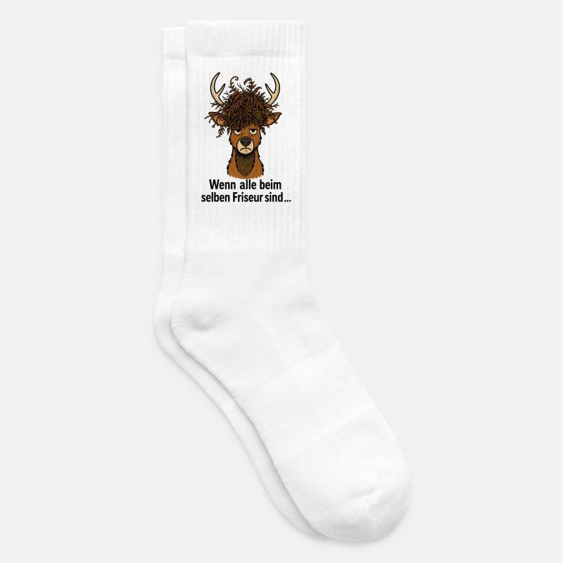 Coiffeur Hirsch Horst - Chaussettes de tennis - blanc