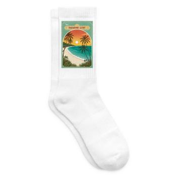 Paradise Lost 2050: The Last Sunset of Eden - Tennissocken - Weiß - Rechts