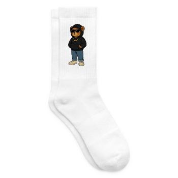 Beary cool - Tennissocken - Weiß - Rechts