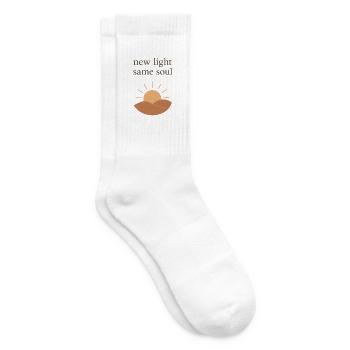 New light same soul - Tennissocken - Weiß - Rechts
