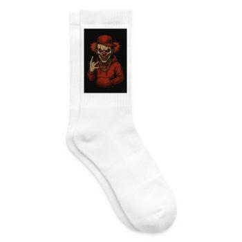 Hip-Hop-Wahnsinn - Tennissocken - Weiß - Rechts