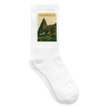 Hermigua - Chaussettes de tennis - blanc - Droite