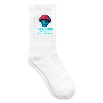 Künstliche Pilzfreundin Fungi AI - Tennissocken - Weiß - Rechts