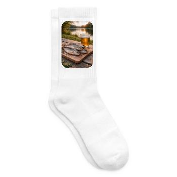 am See - Tennissocken - Weiß - Rechts