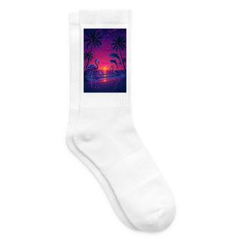 RockyZoo23 - Tennis socks - white - Right
