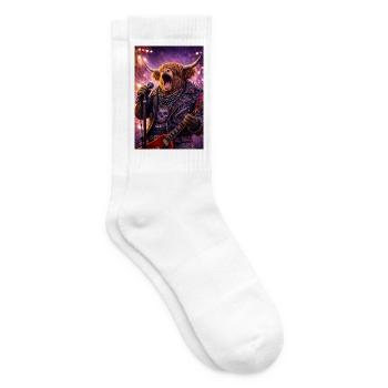 RockyZoo33 - Tennis socks - white - Right