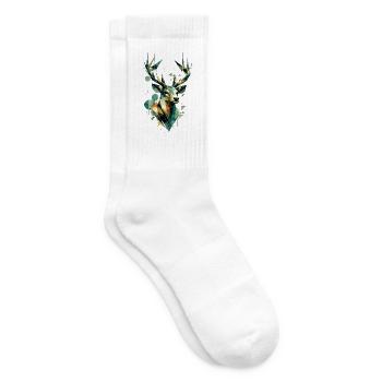Wild Geometry  - Tennissocken - Weiß - Rechts