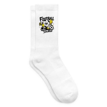 Jeu sur l’aventure footballisée - Chaussettes de tennis - blanc - Droite