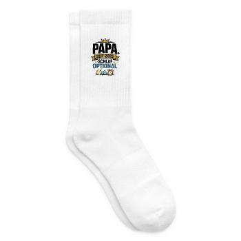 Seit 2025 Optional – Schlafendes Baby - Tennissocken - Weiß - Rechts