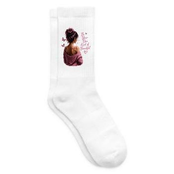 Beautiful - Tennis socks - white - Right