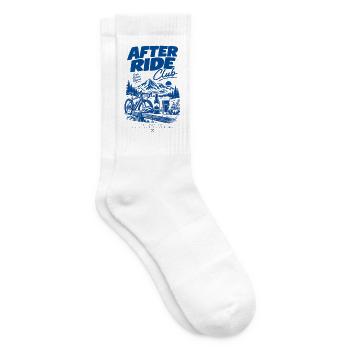After Ride Club Bergsee Sunset - Tennis socks - white - Right