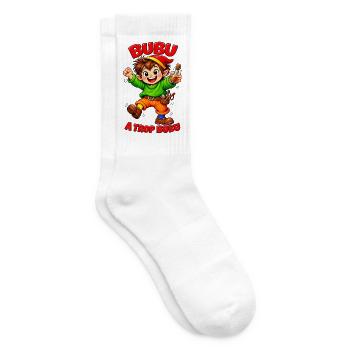 Bubu a trop bubu - Chaussettes de tennis - blanc - Droite