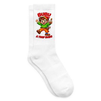 Bubu a trop bubu - Chaussettes de tennis - blanc - Droite
