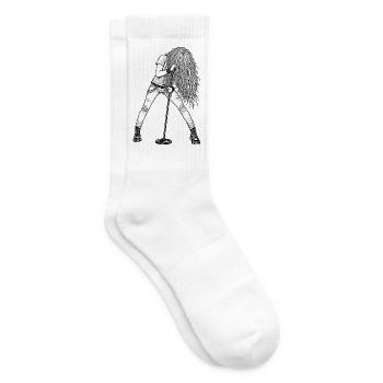 Sänger - Tennissocken - Weiß - Rechts