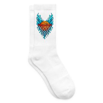 Basketball Splash Wings - Tennissocken - Weiß - Rechts