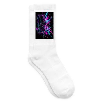 Schredder die Definitionen - Tennissocken - Weiß - Rechts