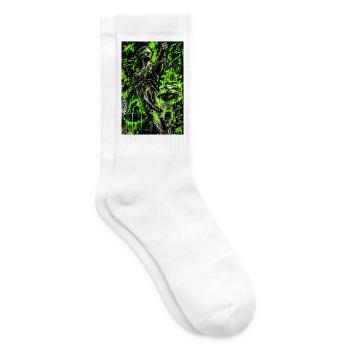 Justiz ist Klassenjustiz - Punk Shirt - Tennissocken - Weiß - Rechts