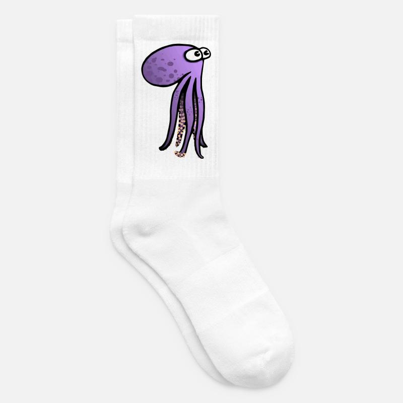 Poulpy - Tennissocken - Weiß