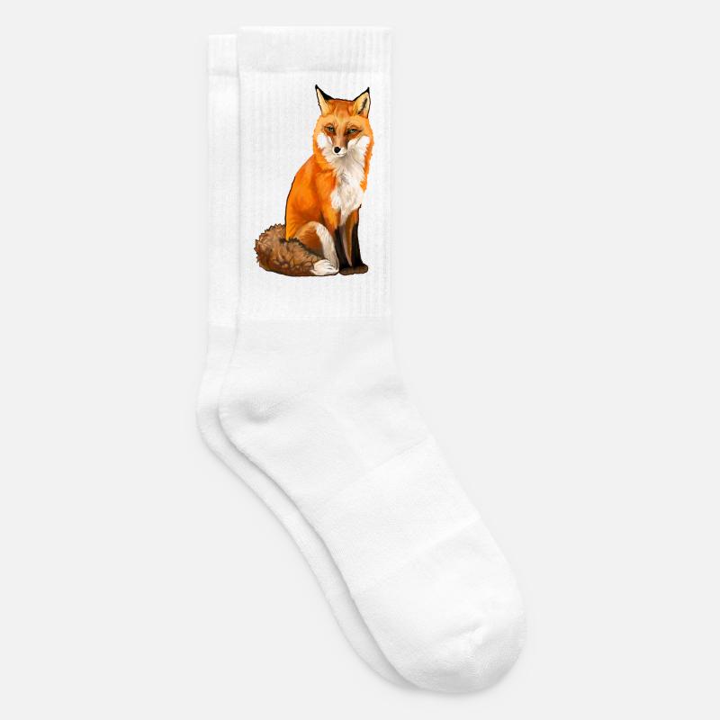 Fuchs - Tennissocken - Weiß