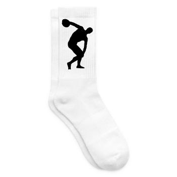 Discus throwing - Tennis socks - white - Right