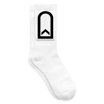 Fähnrich Offizieranwärter Dienstgrad - Tennissocken - Weiß - Rechts