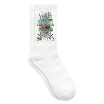 Schmetterling ohne lächeln verlorener Tag Emotion - Tennissocken - Weiß - Rechts