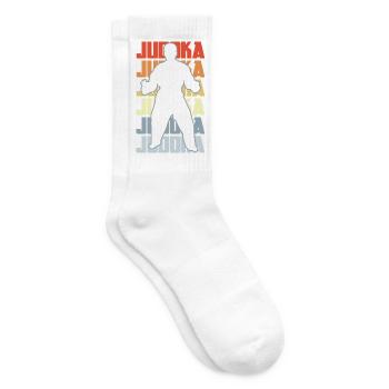 Vintage Judoka - Tennis socks - white - Right