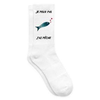 RETRAITE. BONNE RETRAITE. JOYEUSE RETRAITE. COEUR - Chaussettes de tennis - blanc - Droite
