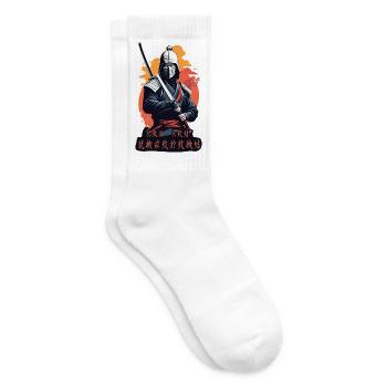 Samurai, Way of the Warrior - Tennis socks - white - Right