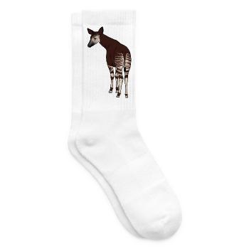 Okapi - Chaussettes de tennis - blanc - Droite