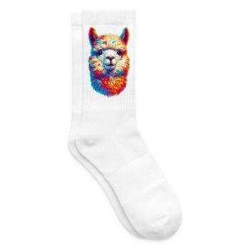 Alpaga - Chaussettes de tennis - blanc - Droite