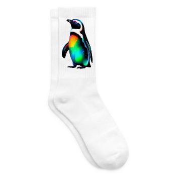 Pinguin - Tennissocken - Weiß - Rechts