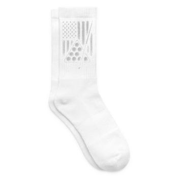 Flag Pool Balls Design - Tennis socks - white - Right