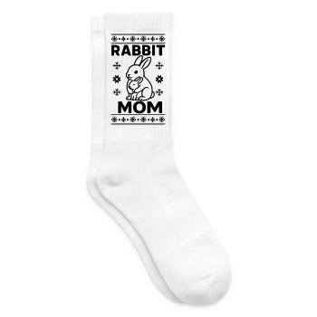 maman lapin maman maman - Chaussettes de tennis - blanc - Droite